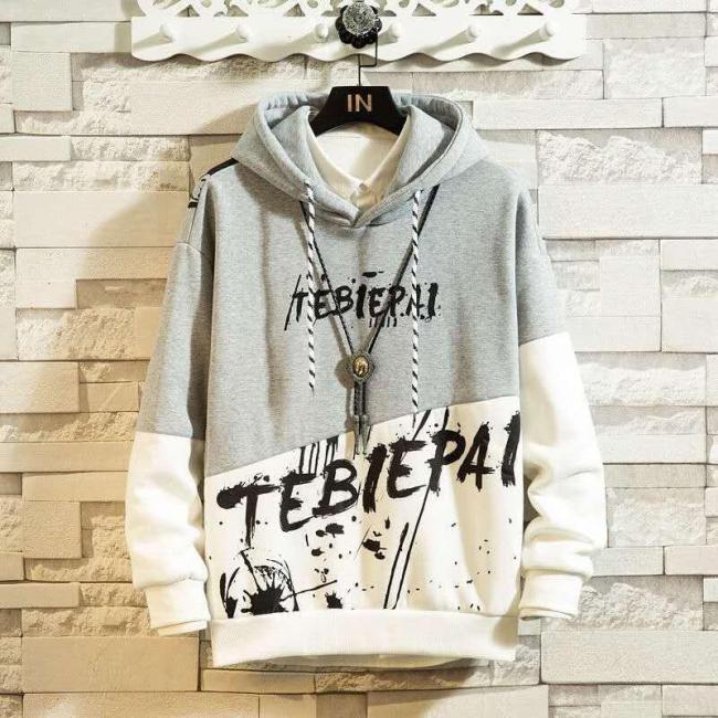 Men'S Hoodies Men Women  Spring Sweatshirt Male Japanese Streetwear Oversized Grey Anime Hoodie Men Sweatshirts