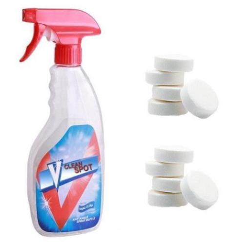 Multifunctional Effervescent Spray Cleaner