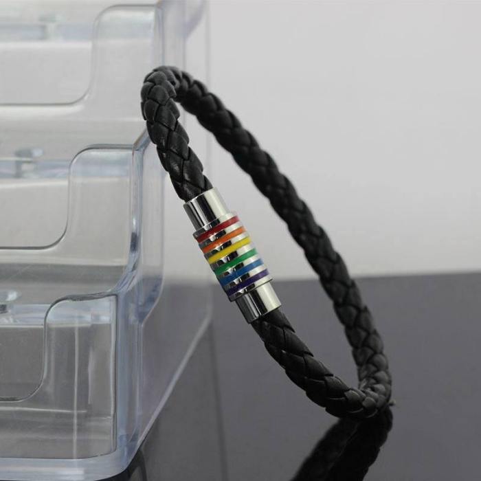 Lgbt Rainbow Bracelet