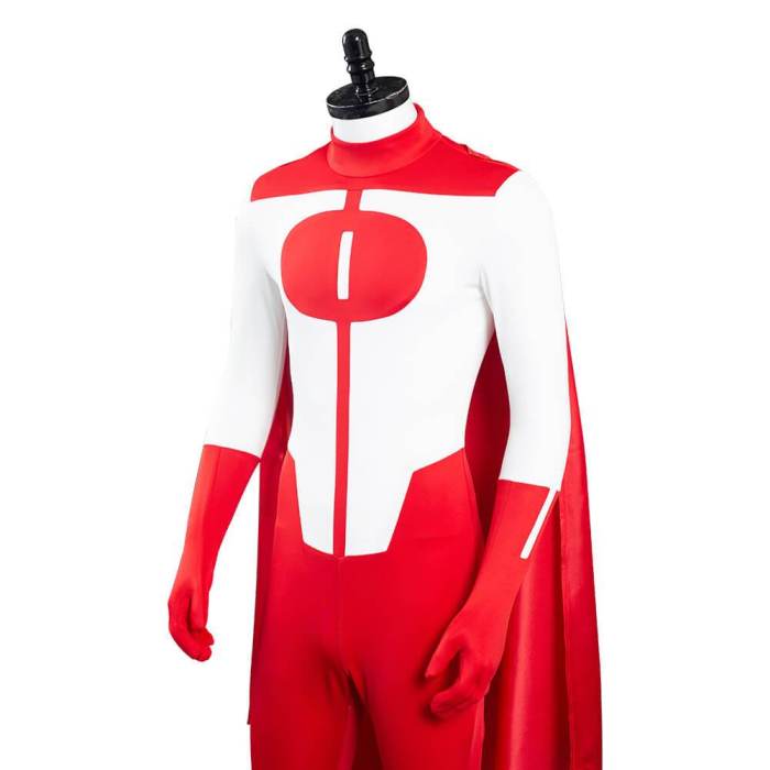 Invincible Omni Man Cosplay Costumes Outfits With Cloak Halloween Suit