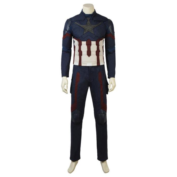 Captain America Steven Rogers Avengers: Infinity War Cosplay Costume