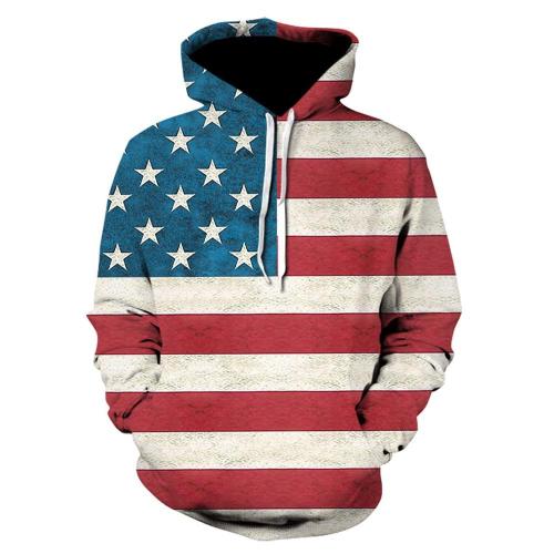 American Flag Hoodie For Men And Women Sweatshirt