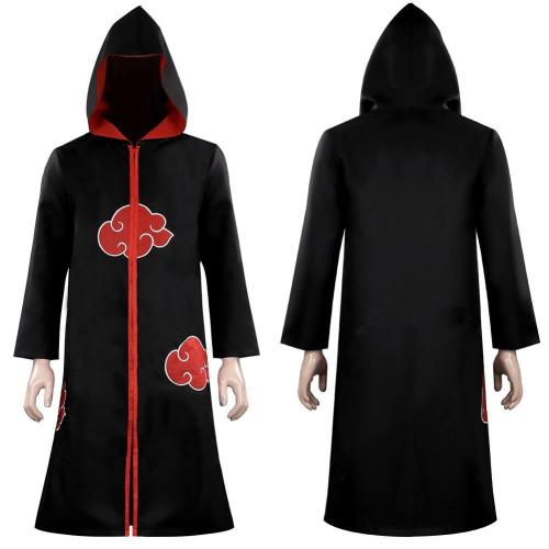 Naruto Akatsuki Kimono Cardigan Headband Kunai Knife Throwing Darts Set Cosplay Costume