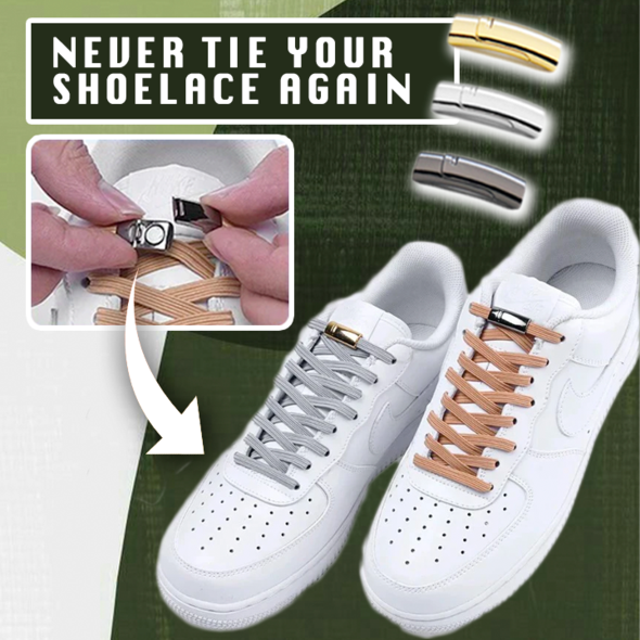 Magnetic No-Tie Shoelaces