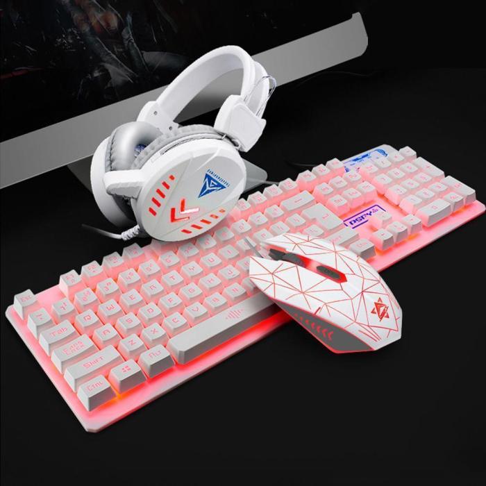 Illuminated Keyboard Gaming Set