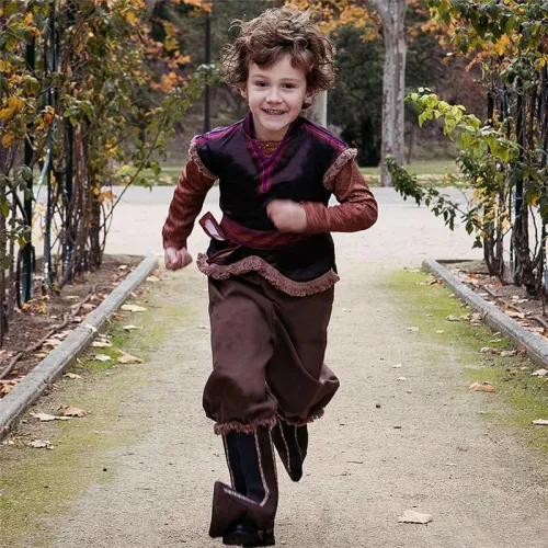 Frozen 2 Kids Kristoff Full Sets Outfit Halloween Cosplay Costume