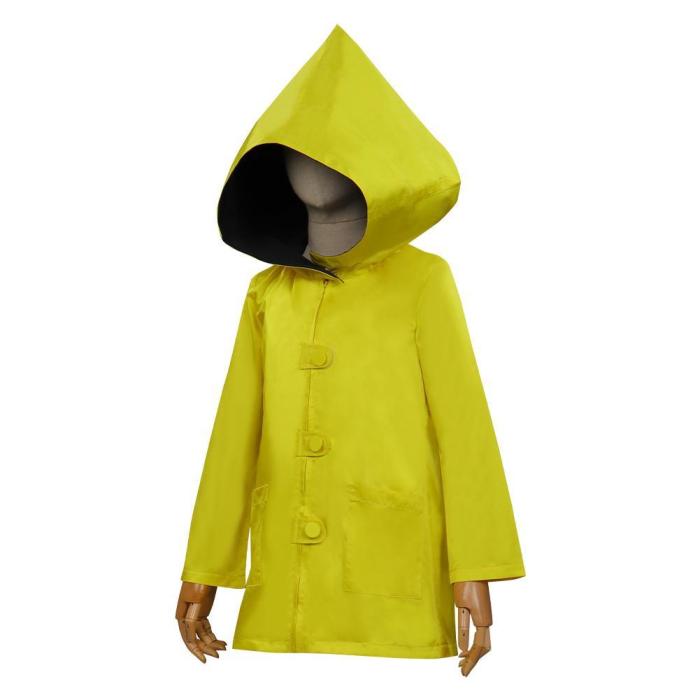 Little Nightmares Ii Six Yellow Coat Halloween Carnival Suit Cosplay Costume