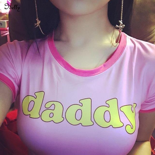 Pink Daddy Crop Top