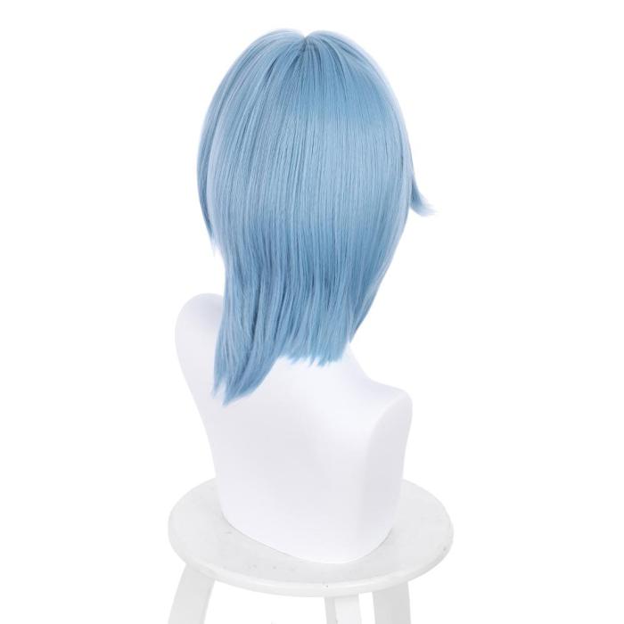 Game Genshin Impact Eula Heat Resistant Synthetic Hair Carnival Halloween Party Props Cosplay Wig