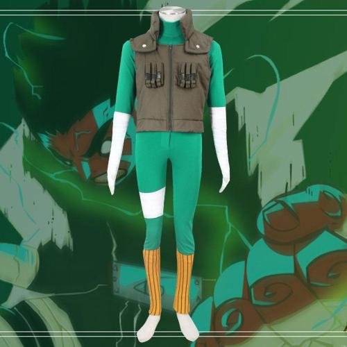 Rock Lee From Naruto Halloween Cosplay Costume - B Edition