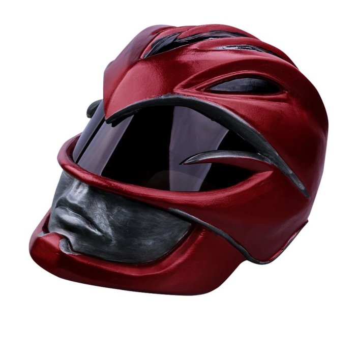 Power Rangers Mighty Morphin  Legacy Red Ranger Cosplay Helmet