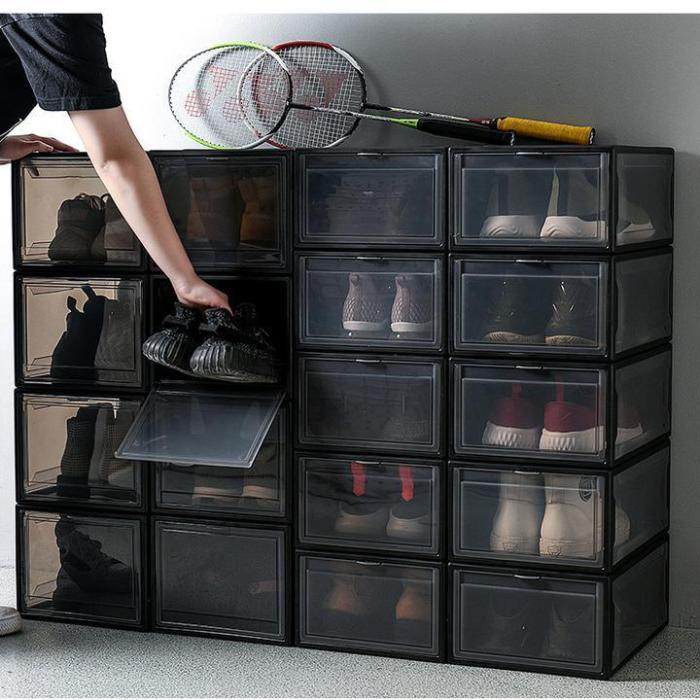 Transparent Drawer Shoes Box