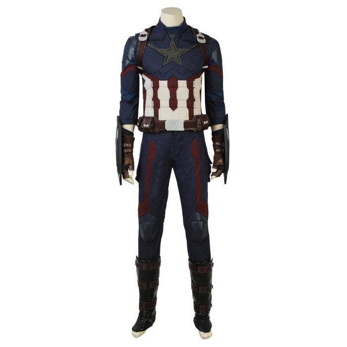 Captain America Steven Rogers Avengers: Infinity War Cosplay Costume