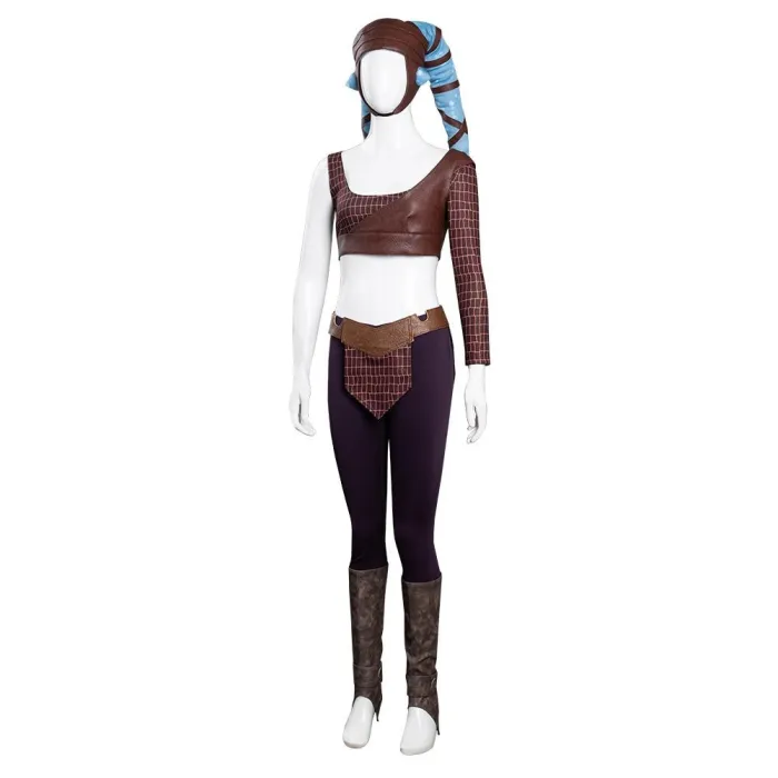 Star Wars Aayla Secura Halloween Carnival Suit Cosplay Costume