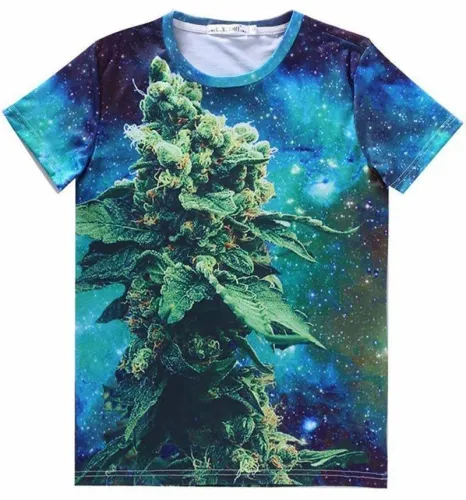 Shining Weed 3D T-Shirt