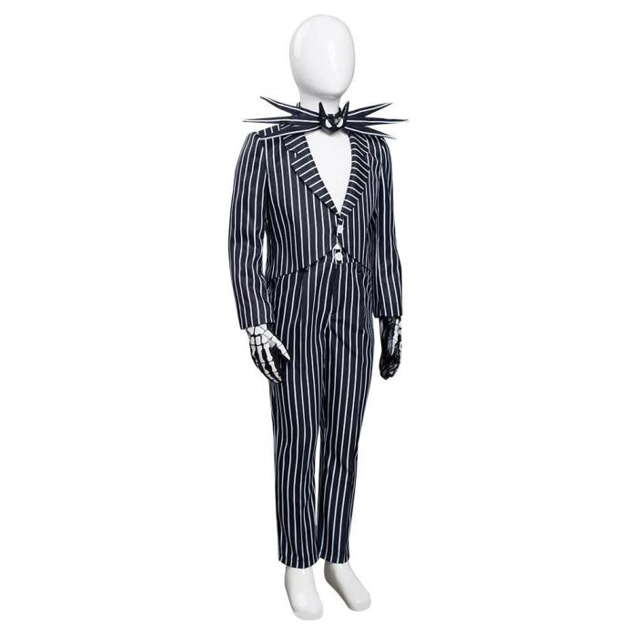 The Nightmare Before Christmas Jack Skellington Kids Children Uniform Pants Halloween Carnival Cosplay Costume