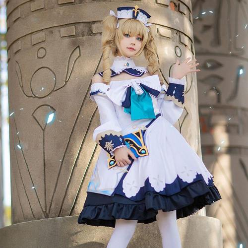 Barbara From Genshin Impact Halloween Cosplay Costume