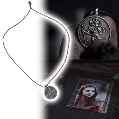 Cosplay Tv Dark Season 1 2 3 St Christopher Pendant Necklace Jonas Accessories Metal Men Women Accessories