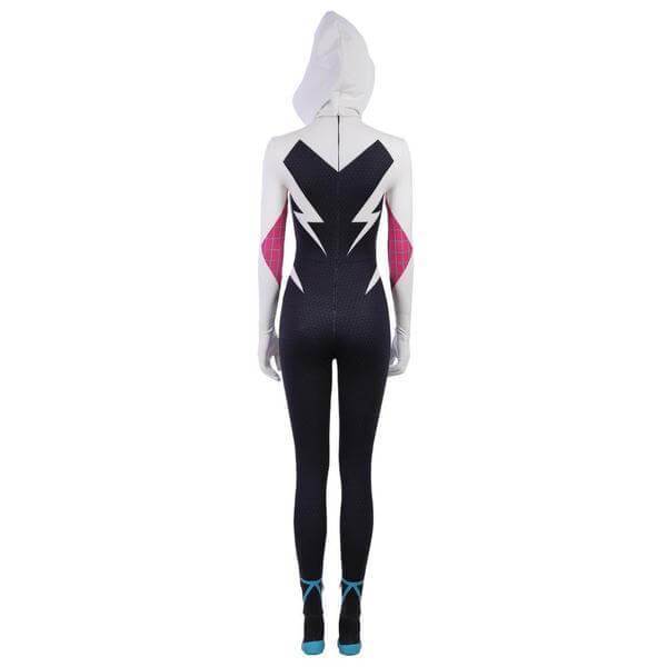 Spider-Man: Into The Spider-Verse Gwen Stacy Cosplay Jumpsuit Costume