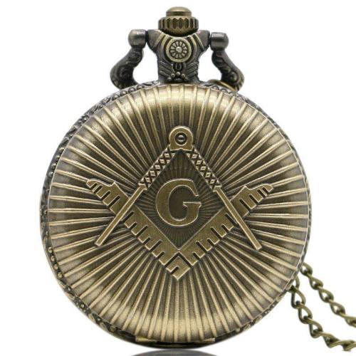 Freemasonry Fob Pocket Watch