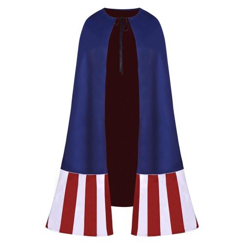 What If Captain America Halloween One Piece Cosplay Costume