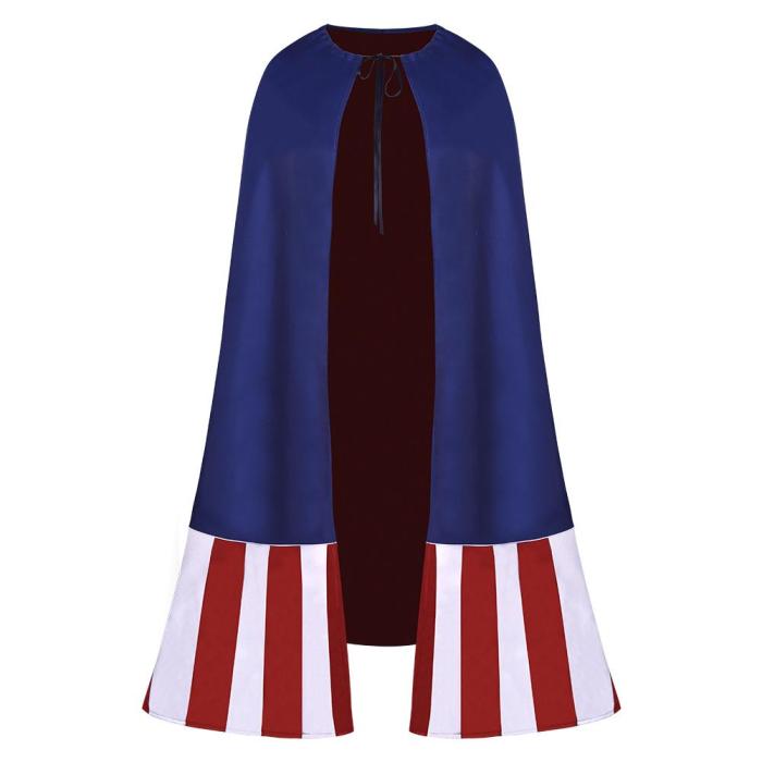 What If Captain America Halloween One Piece Cosplay Costume