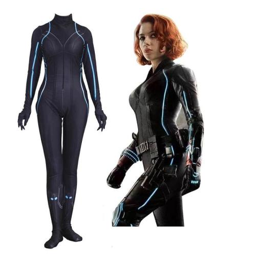 Black Widow Natasha Romanoff Cosplay Costume Zentai Bodysuit Jumpsuit