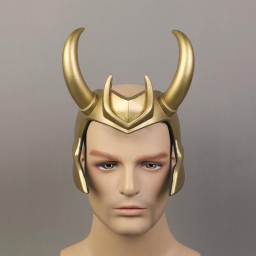 Loki  Pvc Crown Horns Helmet Halloween Cosplay Costume Props