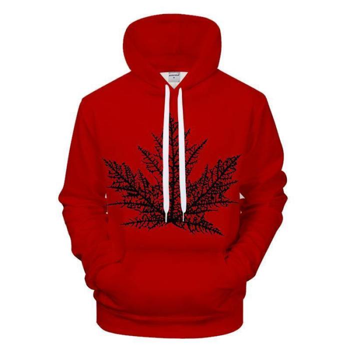 The Canadian Leaf 3D - Sweatshirt, Hoodie, Pullover