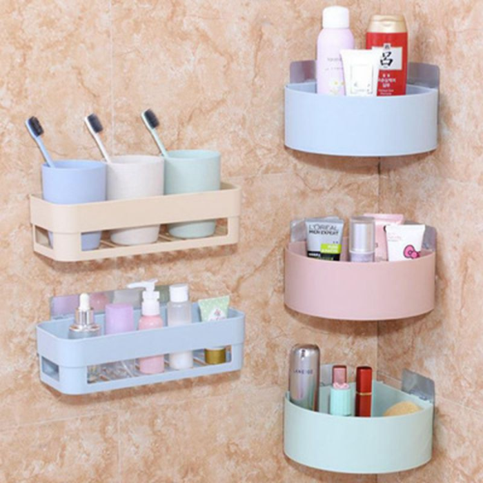 Bathroom Corner Wall Shelves