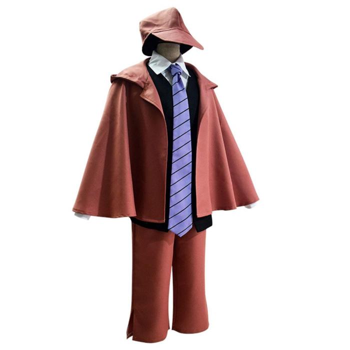 Bungo Stray Dogs Edogawa Rampo Outfits Halloween Carnival Suit Cosplay Costume