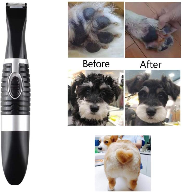 Pet Grooming Clippers For Trimming The Hair Around Paws, Eyes, Ears, Face, Rump