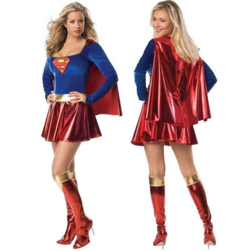 Adult Superwoman Role-Playing Costume