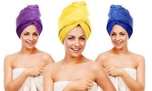 Hair-Drying Towel Double Side Coral Fleece Dry Hair Hat