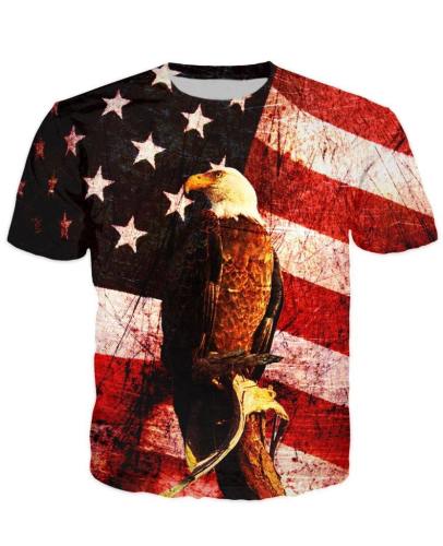 Vintage Style Usa Eagle T-Shirt