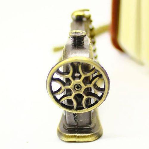 Sewing Machine Pocket Watch