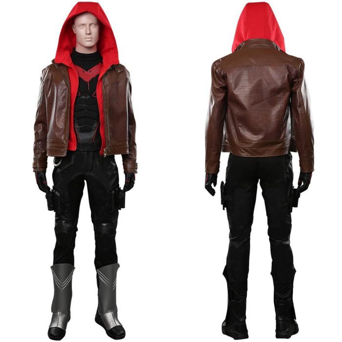 Titans Season 3 Jason Todd Red Hood Outfits Halloween Carnival Costume Cosplay Costume
