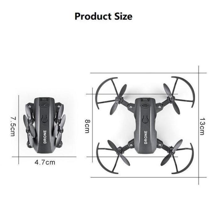 Foldable Fpv Wifi Rc Quadcopter Remote Control Drone