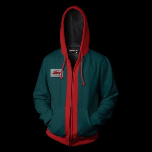 Spider-Man Movie Peter Parker Cosplay Unisex 3D Printed Hoodie Sweatshirt Jacket With Zipper