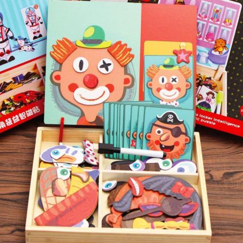 Dress Up & Learn - 3D Magnetic Puzzle Set