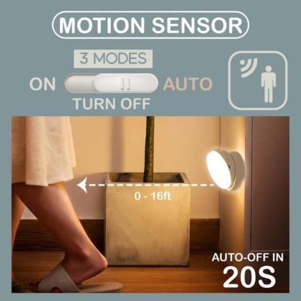 360 Smart Motion Sensor Magnetic Led Light