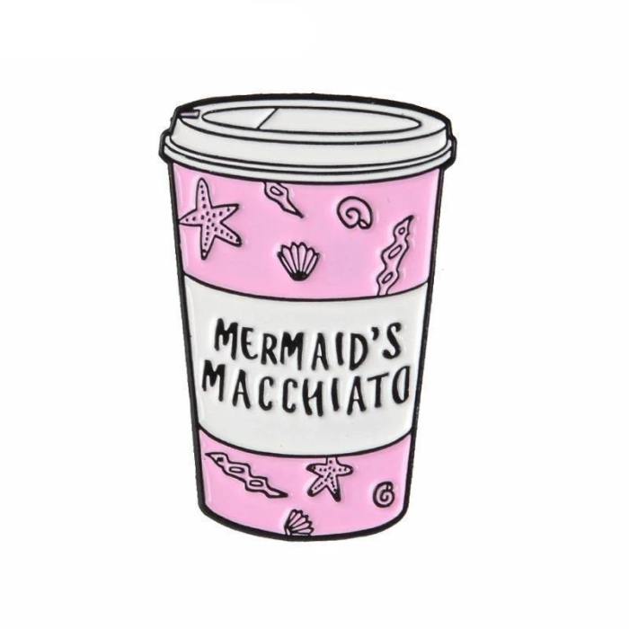 Mermaid Macchiato Pin