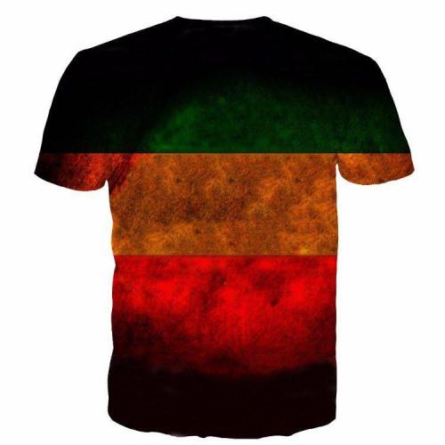 Exclusive: Lion Reggae Flag 3D T-Shirt