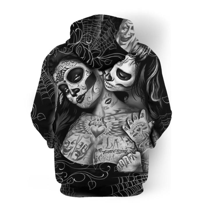 Day Of The Dead Girls 3D Hoodie