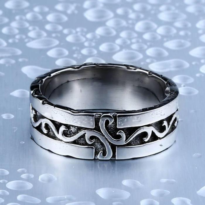 Viking Pride Steel Ring