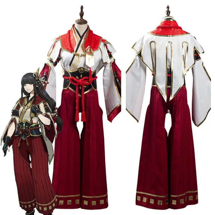Monster Hunter Rise Hinoa Outfits Halloween Carnival Suit Cosplay Costume