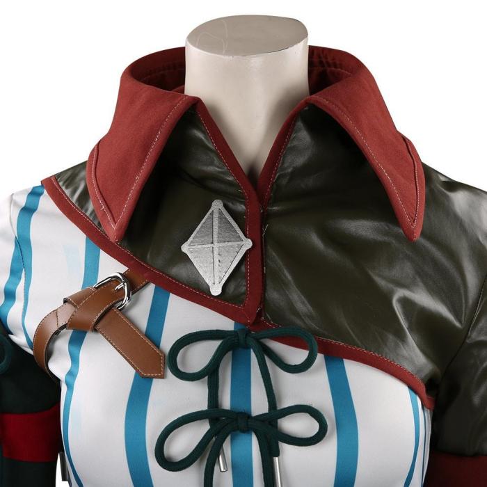 The Witcher Triss Merigold Outfits Halloween Carnival Suit Cosplay Costume