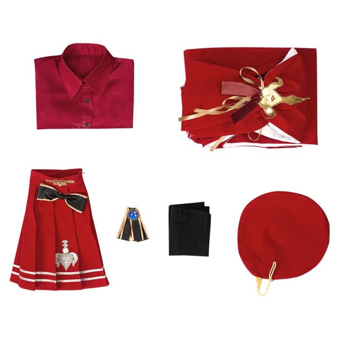 Fate/Grand Order Fgo Caren Hortensia Dress Outfits Halloween Carnival Suit Cosplay Costume