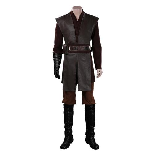 Star Wars Anakin Skywalker Outfits Halloween Carnival Suit Cosplay Costume