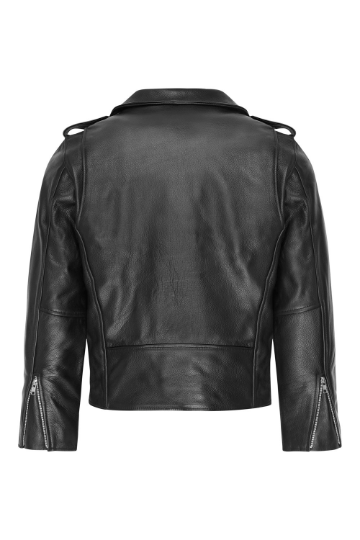 Mens Real Leather Brando Motorbike Motorcycle/Biker Jacket All Sizes
